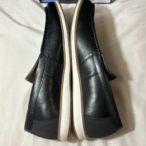 JF J-Ferrar Men's Black Slip-on Dress Shoes size 12, New - Picture 6 of 8